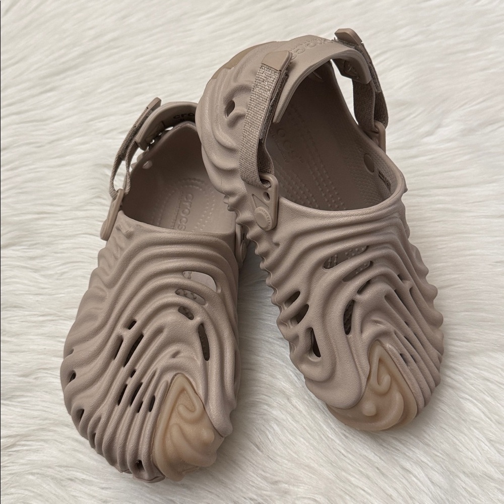 Crocs x Salehe Bembury Clog Sculpted Wave Clog Women’s In Taupe Horchata Size 7